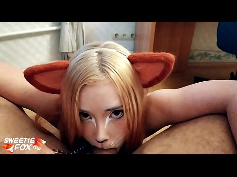 ❤️ Kitsune ਉਸ ਦੇ ਮੂੰਹ ਵਿੱਚ ਡਿਕ ਅਤੇ ਕਮ ਨਿਗਲ ❤❌ ਗੁਦਾ ਪੋਰਨ